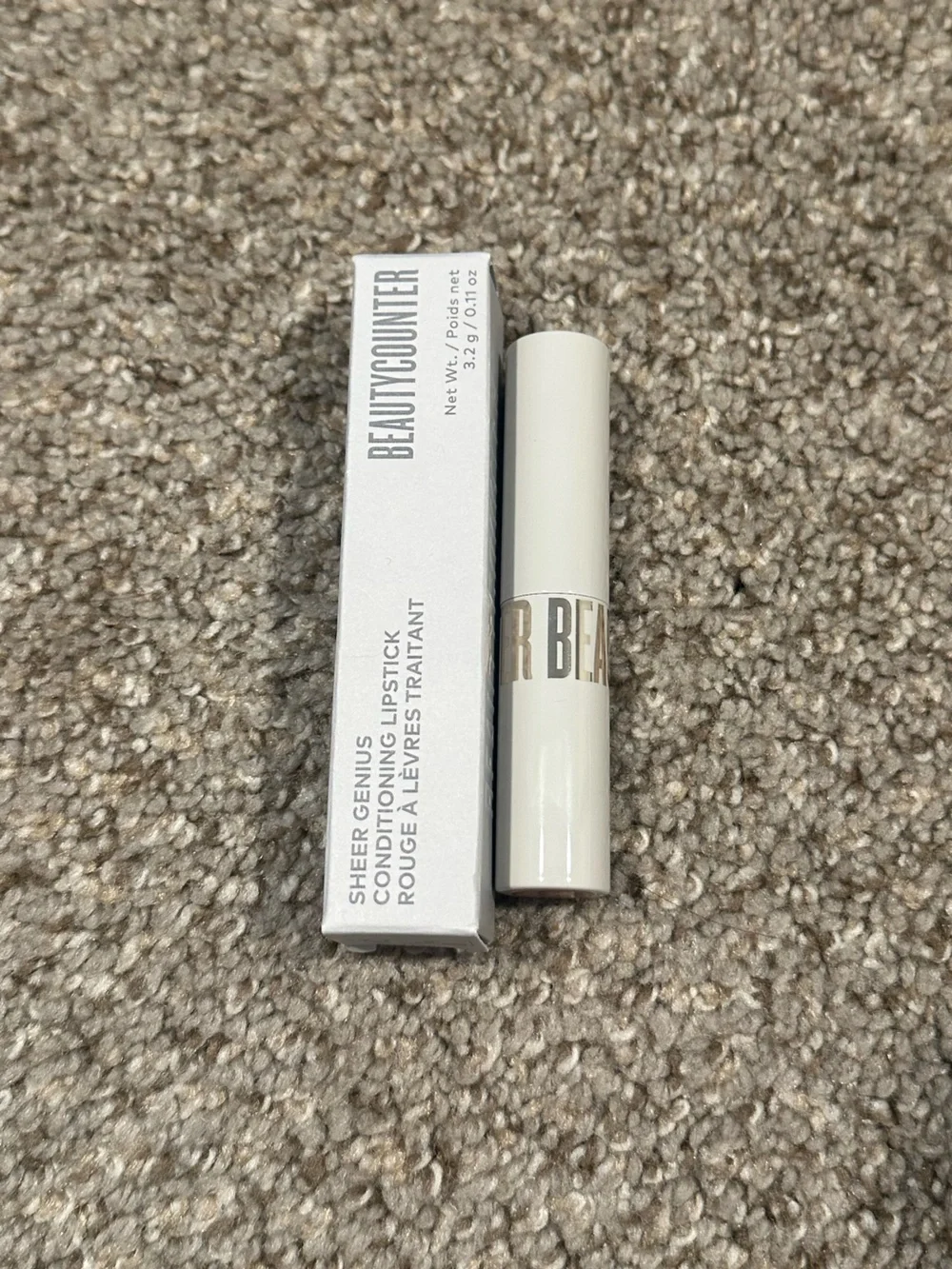 Beautycounter Sheer Genius Conditioning Lipstick- Petal